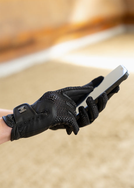 Maximilian Ava Riding Gloves Black