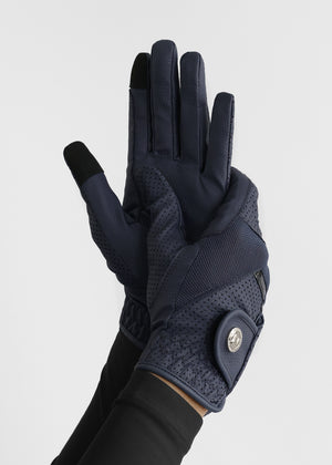 Maximilian Max Riding Gloves Navy