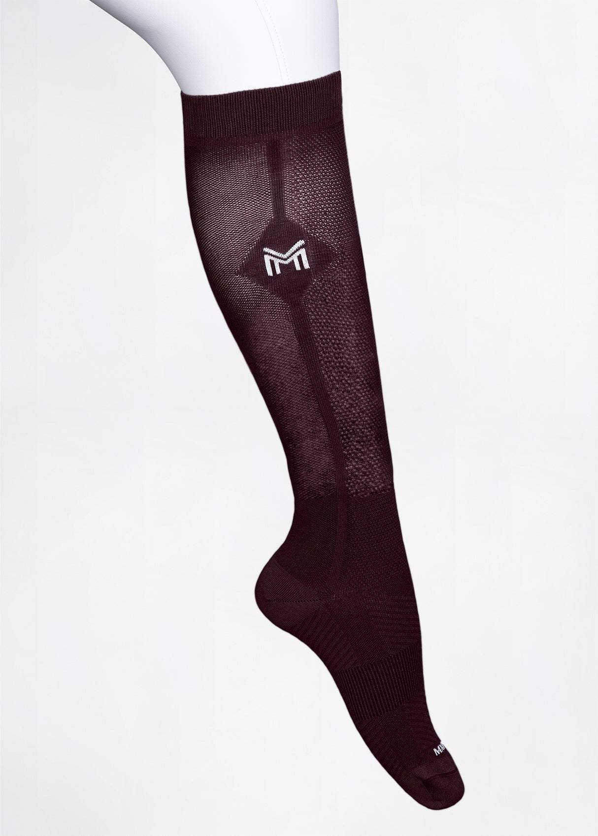 Maximilian Neo Riding Socks Burgundy