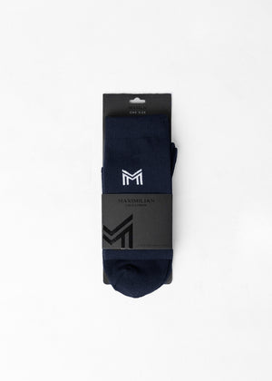 Maximilian Flag Riding Socks Navy