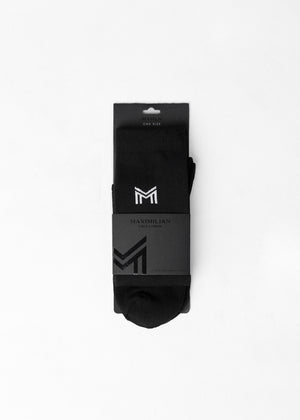 Maximilian Flag Riding Socks Black