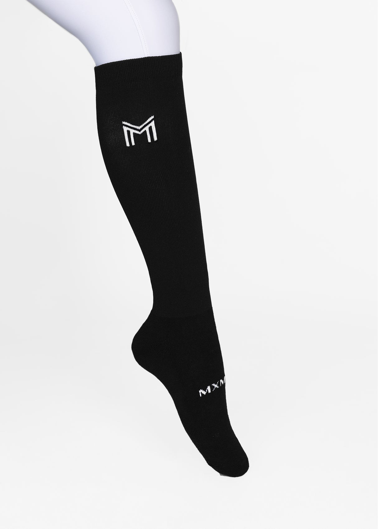 Maximilian Flag Riding Socks Black
