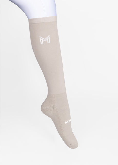 Maximilian Flag Riding Socks Beige