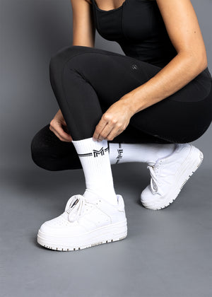 Maximilian Rise Sport Socks White