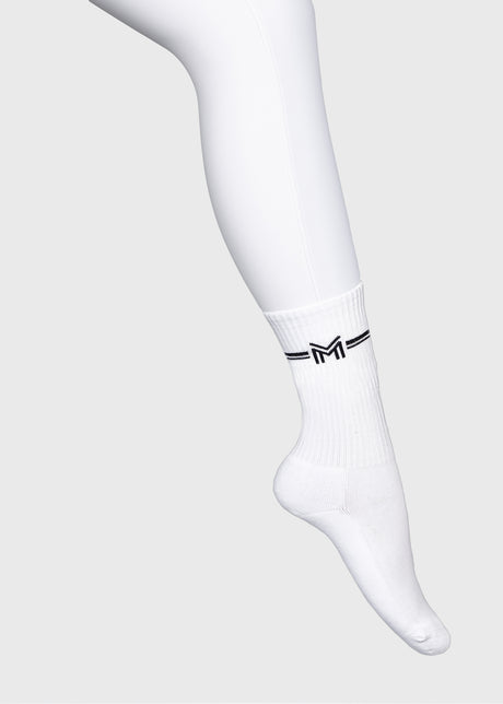 Maximilian Rise Sport Socks White