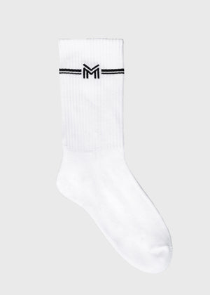 Maximilian Rise Sport Socks White