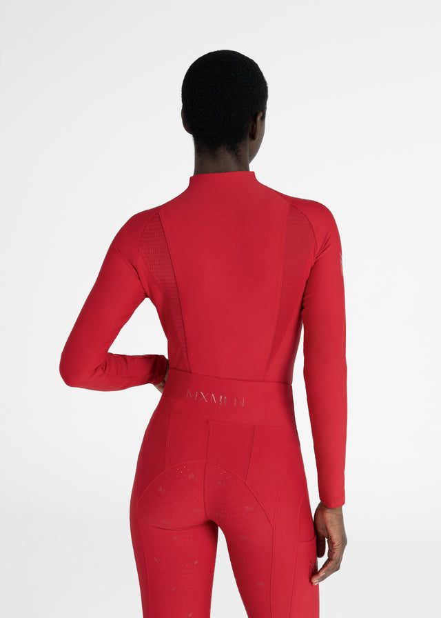 Maximilian Frame Long Sleeve Base Layer Grenadine