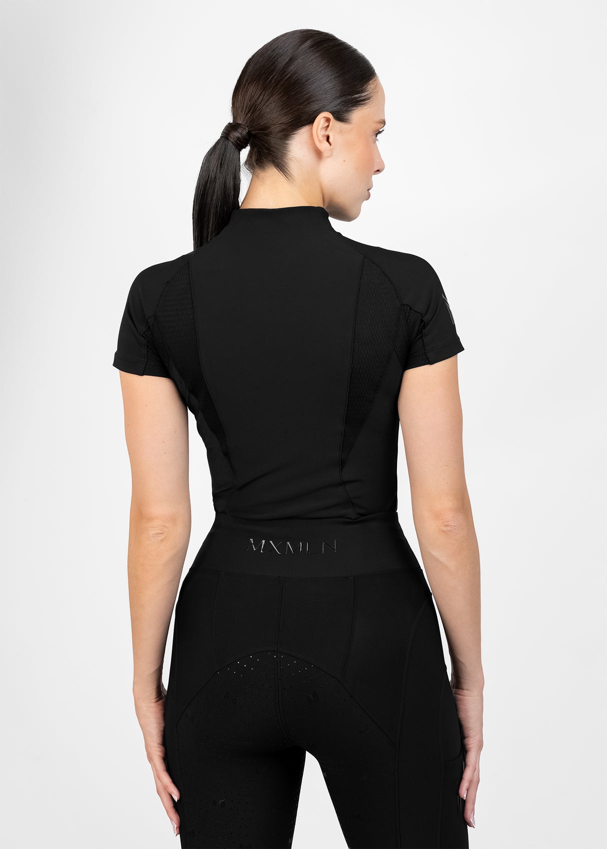 Maximilian Frame Short Sleeve Base Layer Black