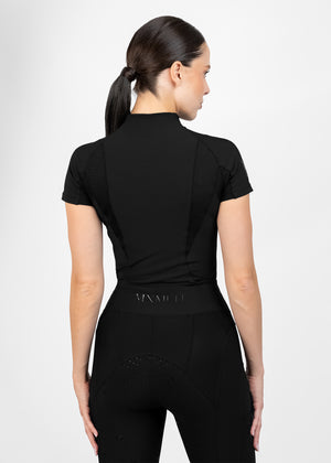 Maximilian Frame Short Sleeve Base Layer Black