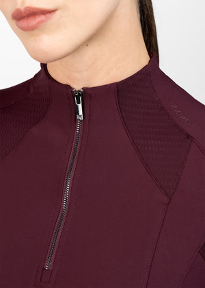 Maximilian Frame Short Sleeve Base Layer Burgundy