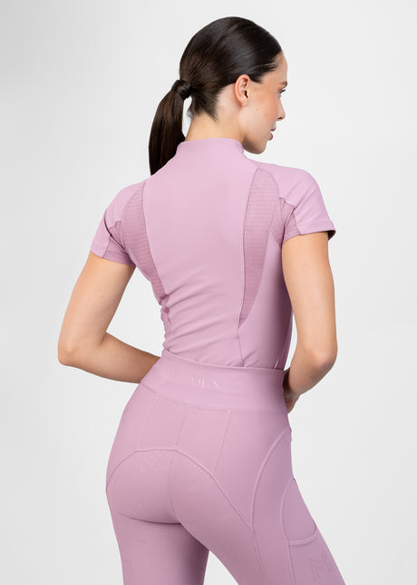 Maximilian Frame Short Sleeve Base Layer Mauve