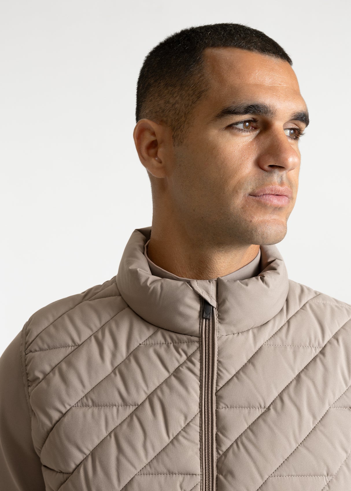 Maximilian Men Zenith Vest Taupe