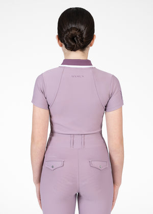 Maximilian Young Rider Concept Short Sleeve Polo Shirt Orchid