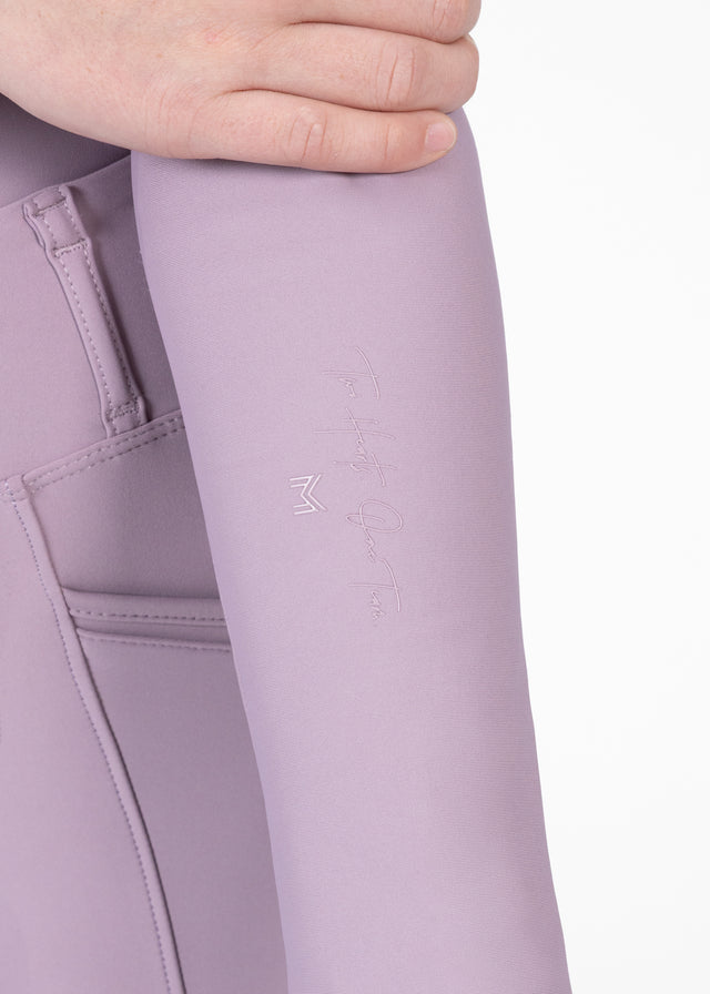 Maximilian Young Rider Long Sleeve Base Layer Orchid