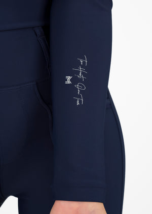 Maximilian Young Rider Long Sleeve Base Layer Navy