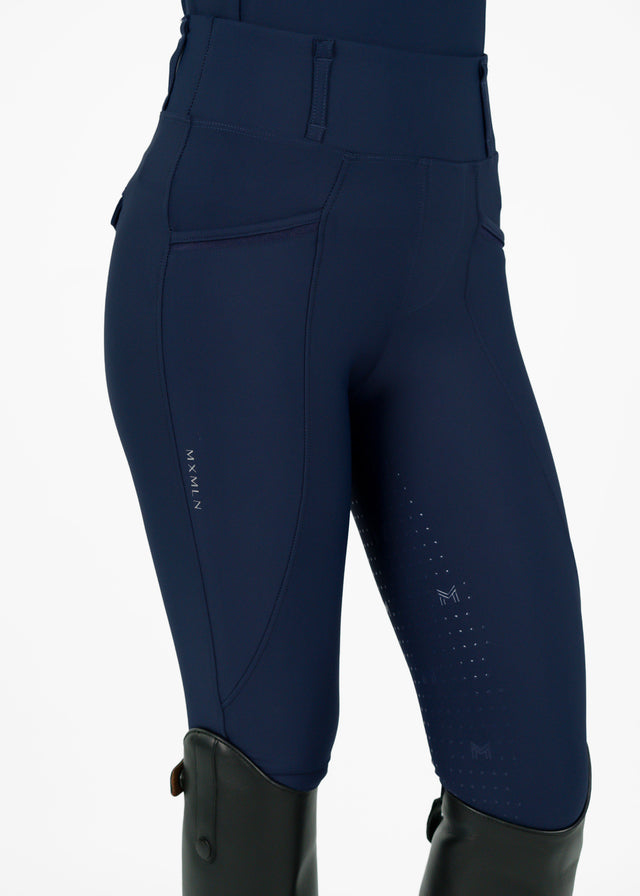Maximilian Young Rider Pro Riding Leggings Navy