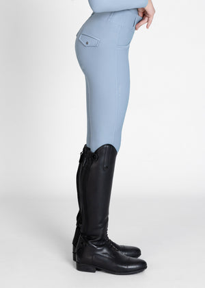 Maximilian Young Rider Pro Riding Leggings Aqua