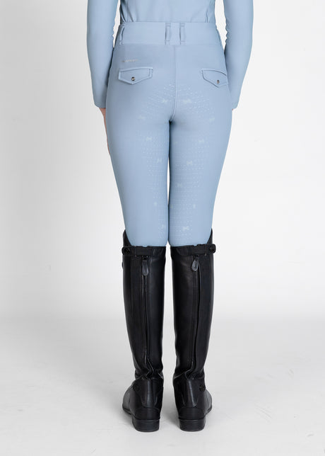 Maximilian Young Rider Tech Riding Leggings Aqua