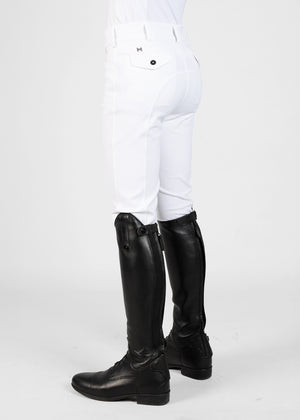 Maximilian Young Rider Performance Breeches White