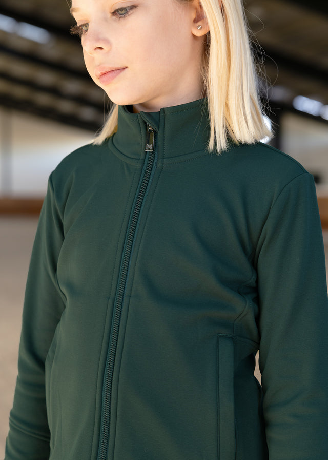 Maximilian Young Rider Vera Fleeced Jacket Emerald