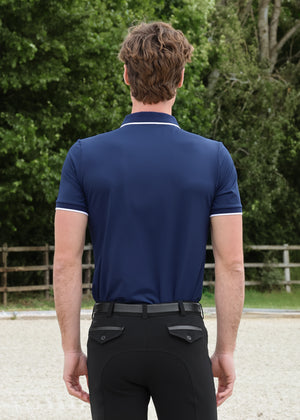 Maximilian Core Polo Shirt Navy