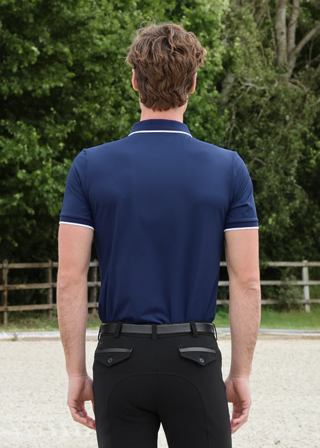 Maximilian Core Polo Shirt Navy