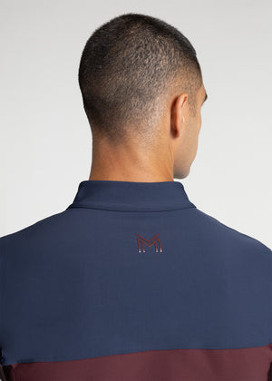 Maximilian Kent Base Layer Navy/Burgundy