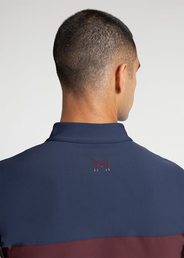 Maximilian Kent Base Layer Navy/Burgundy