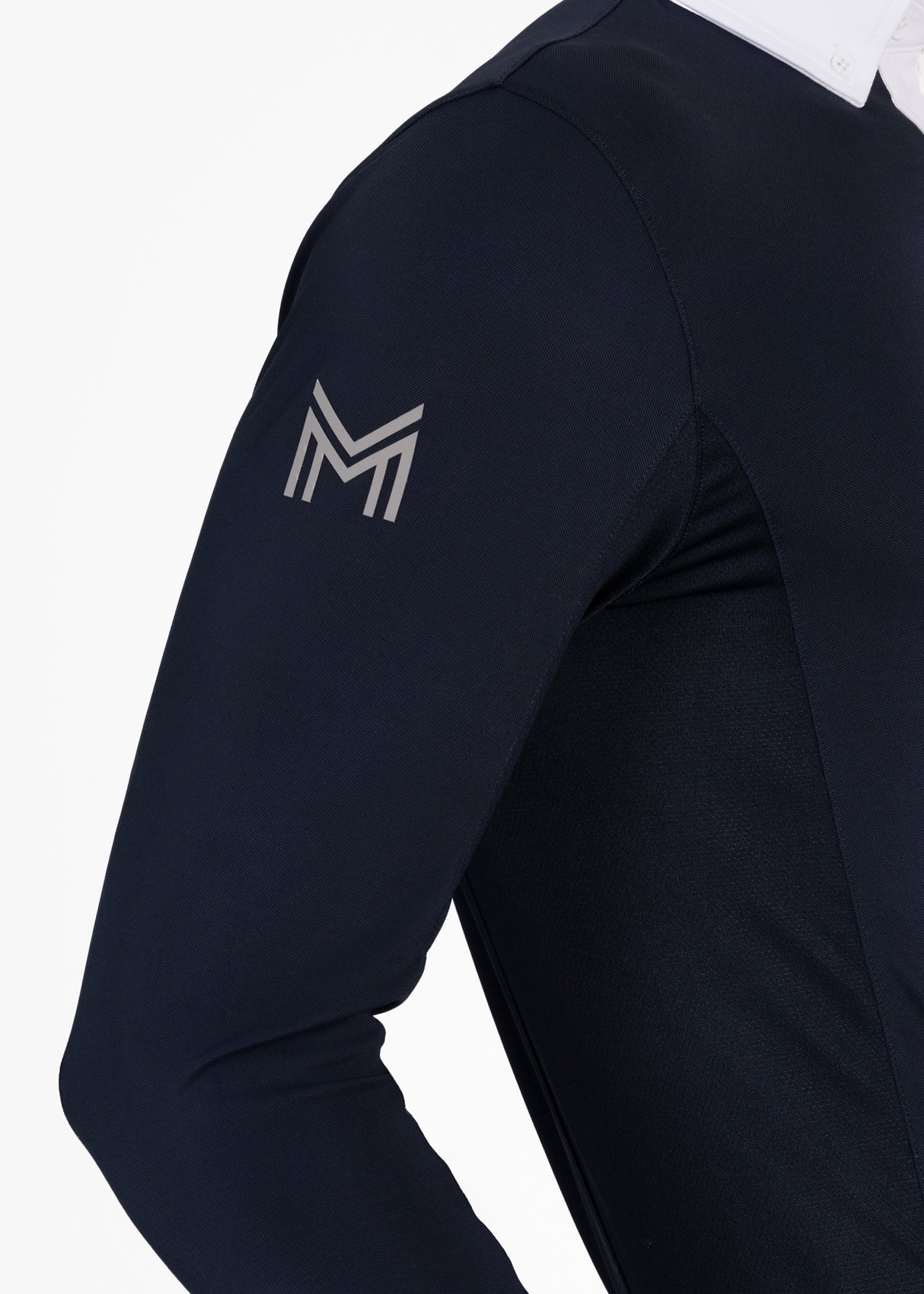 Maximilian Focus Long Sleeve Competition Shirt Navy