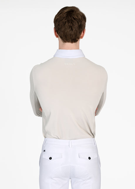 Maximilian Focus Long Sleeve Competition Shirt Sand