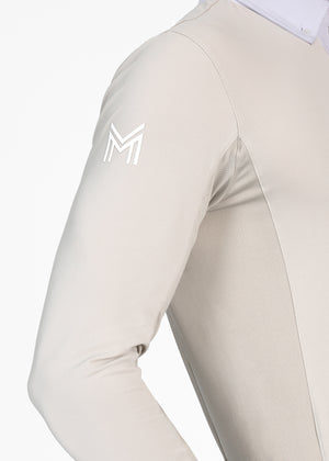 Maximilian Focus Long Sleeve Competition Shirt Sand
