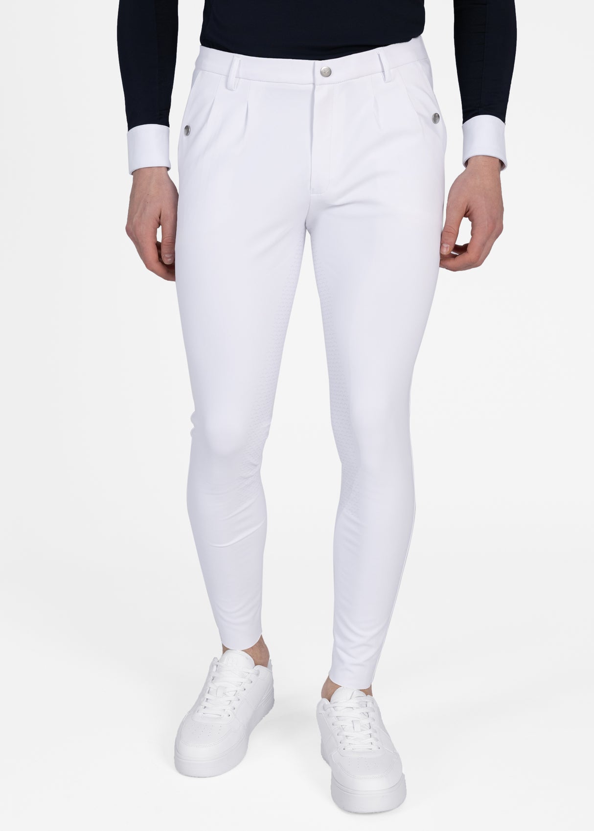 Maximilian Founder Breeches White
