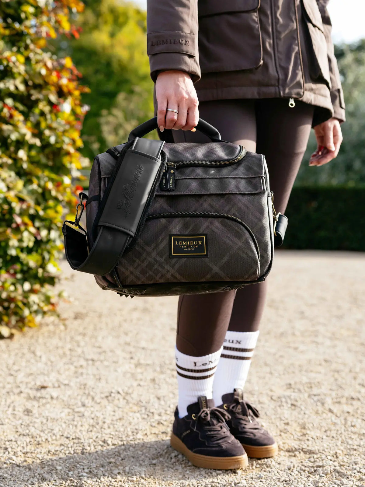 LeMieux Heritage ProKit Lite Grooming Bag Cocoa
