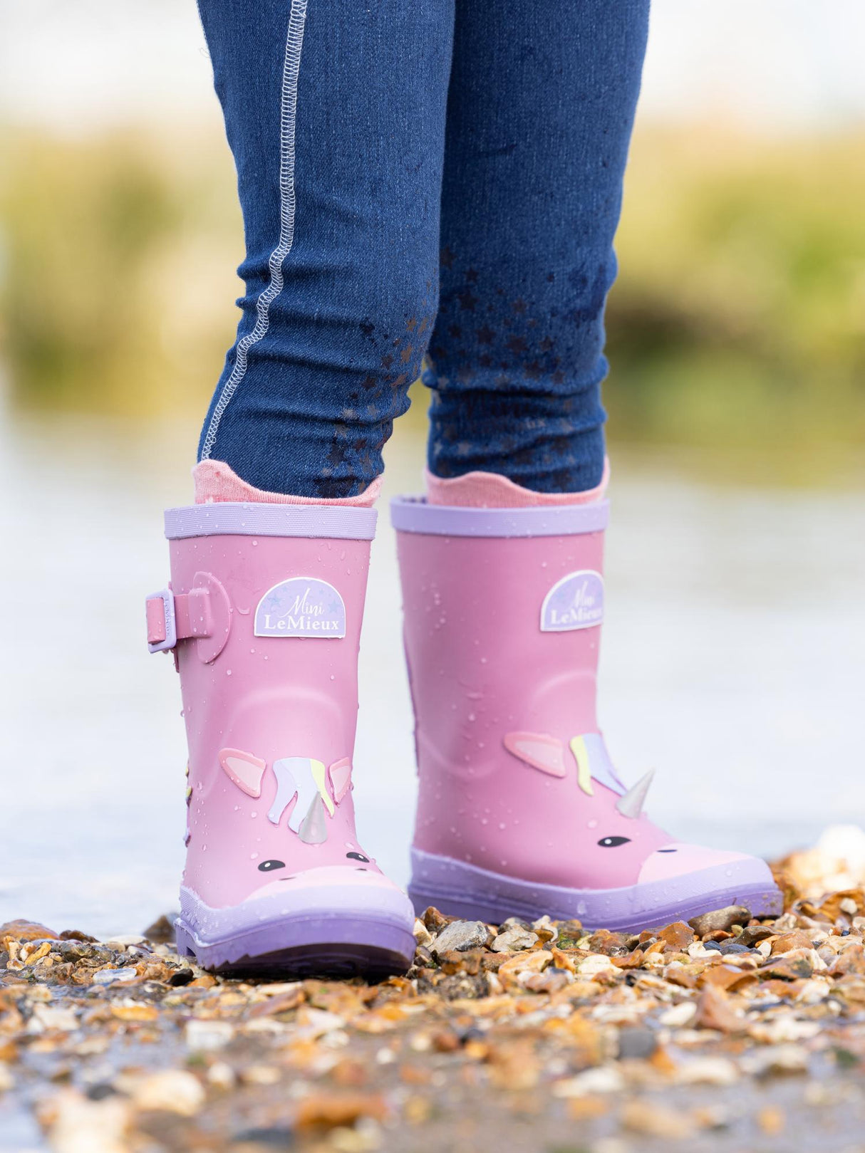 LeMieux Puddle Pals Kids Wellies Unicorn