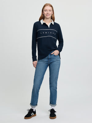 LeMieux Rochelle Rugby Shirt Navy