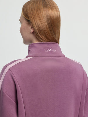 LeMieux Connie Half Zip Sweat Mallow