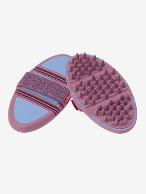 LeMieux Flexi Massage Brush Powder Blue