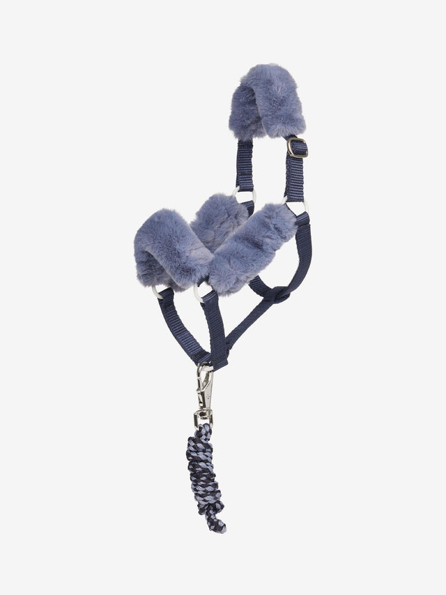 LeMieux Hobby Horse Comfort Headcollar & Leadrope Navy