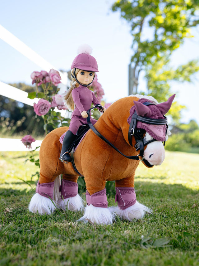 LeMieux Toy Pony Mesh Brushing Boots Mallow