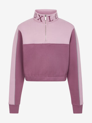 LeMieux Young Rider Cropped Kate Quarter Zip Mallow