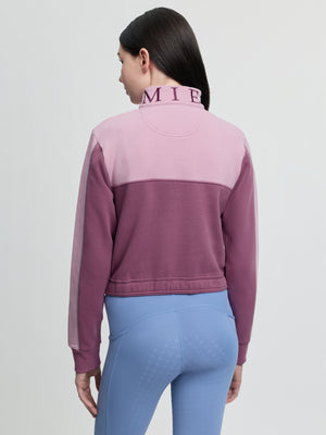 LeMieux Young Rider Cropped Kate Quarter Zip Mallow