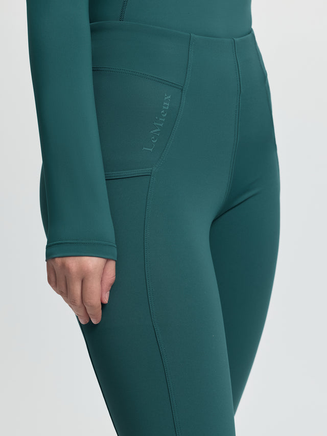 LeMieux Young Rider Orla Pull On Breeches Jungle