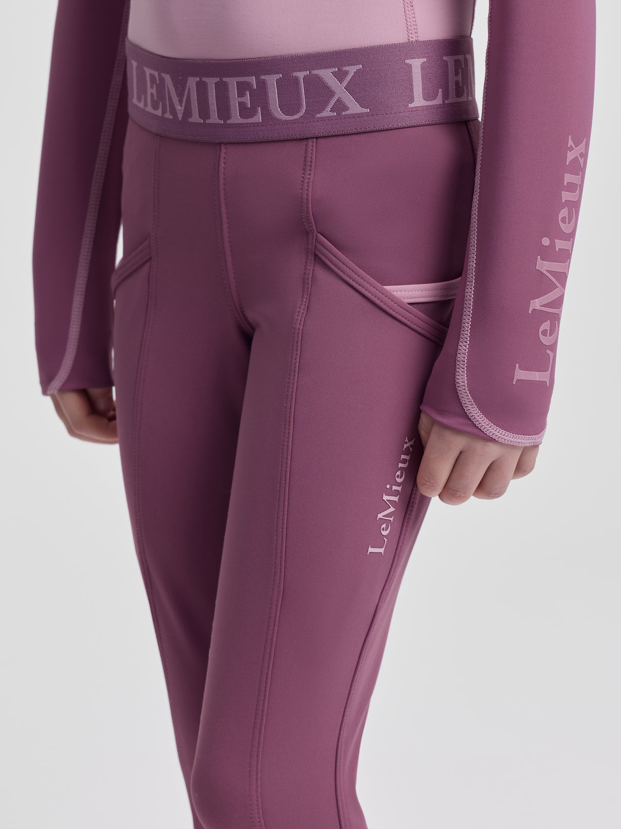 LeMieux Mini Pull On Breech Mallow