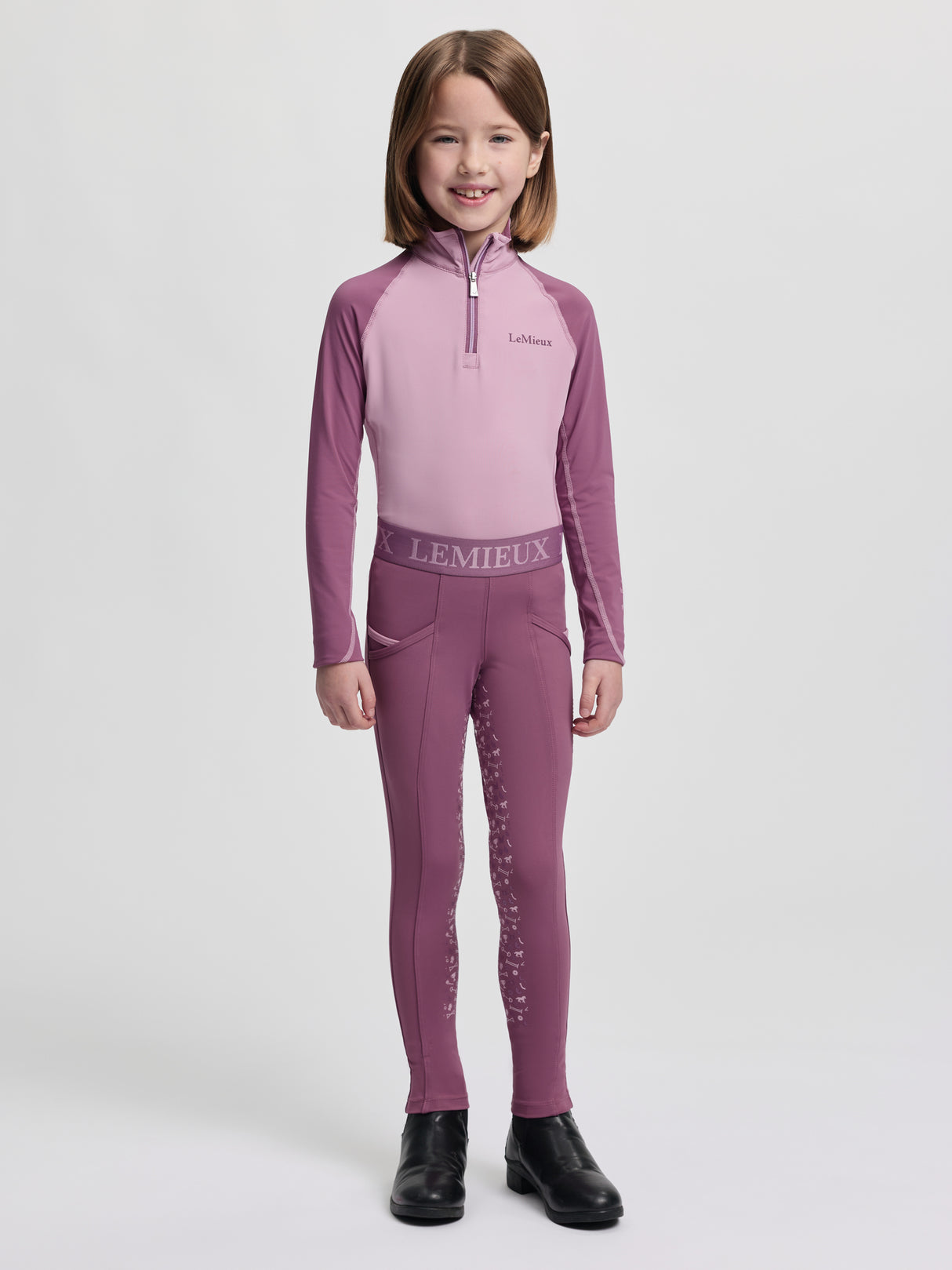 LeMieux Mini Pull On Breech Mallow