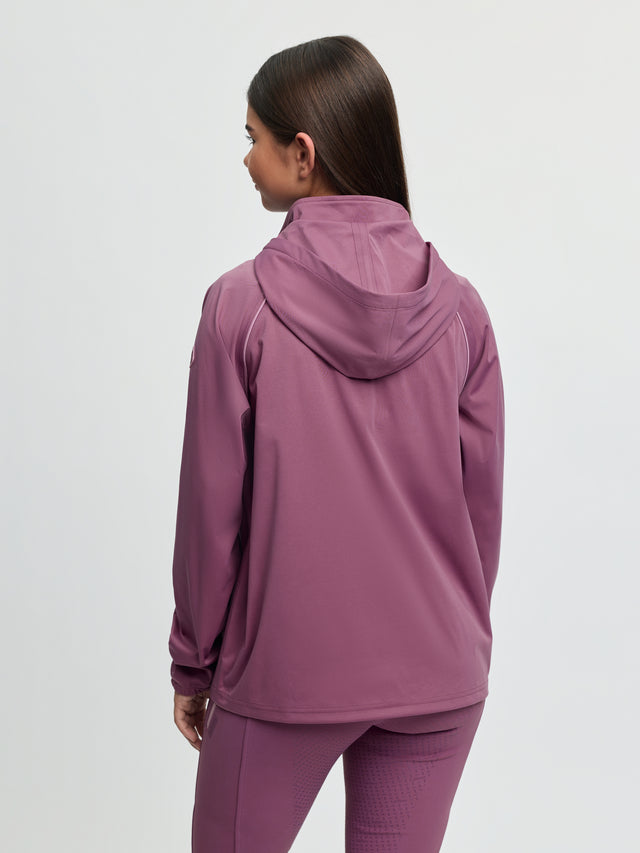 LeMieux Young Rider Paige Quarter Zip Waterproof Jacket Mallow