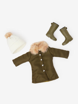 LeMieux Toy Rider Winter Country Outfit Green