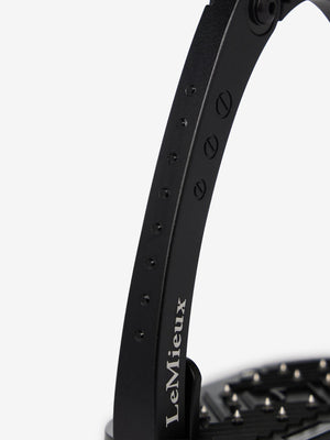 LeMieux Brilliance Vector Balance Stirrup Black
