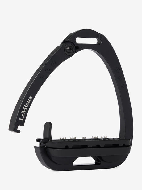 LeMieux Brilliance Vector Balance Stirrup Black