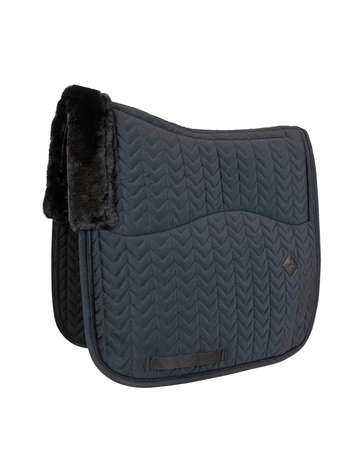 Kentucky Velvet Skin Friendly Dressage Saddle Pad Black