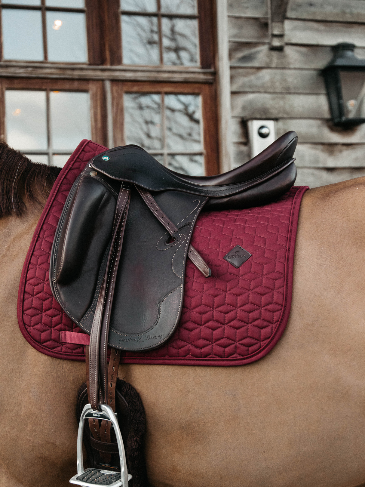 Kentucky Classic Dressage Saddle Pad Bordeaux